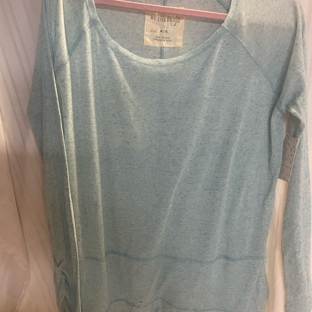 Free people we the free burnout tee with defect medium